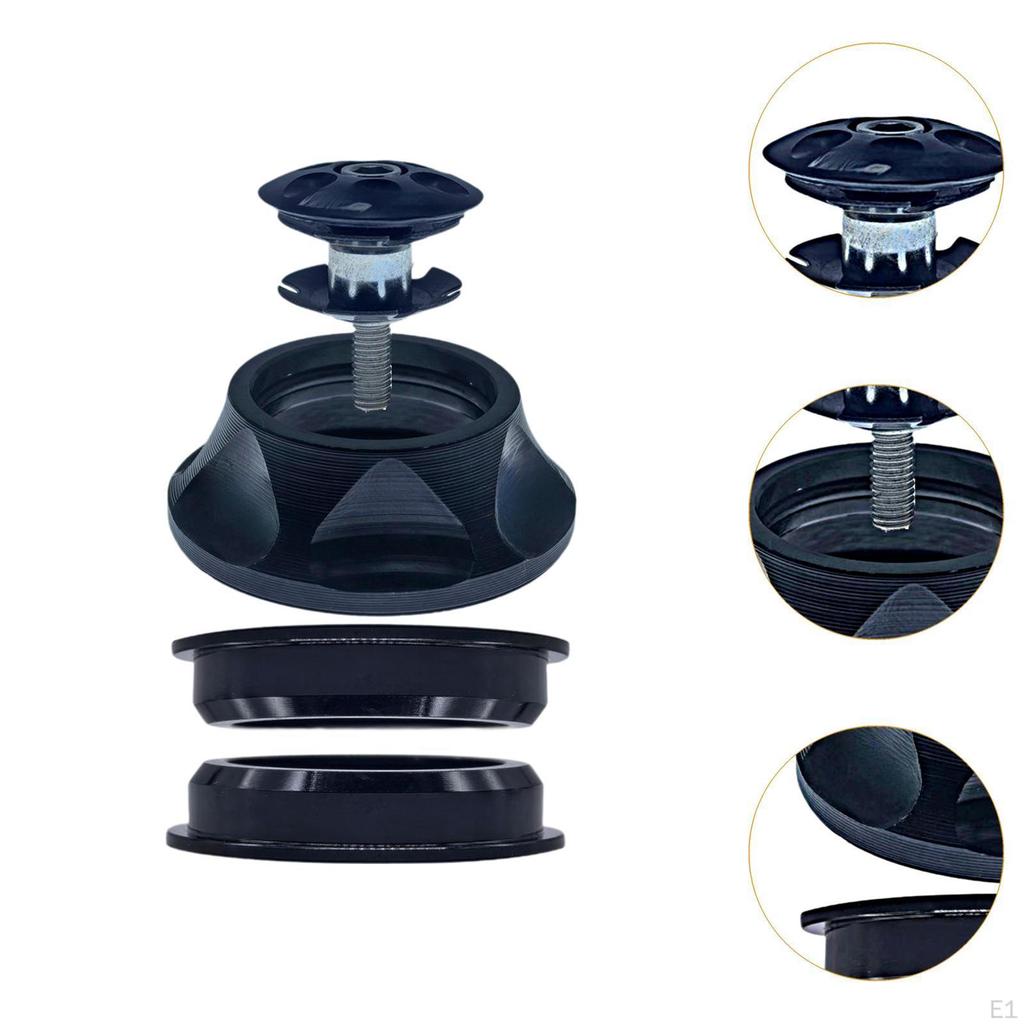 Stery rowerowe do roweru górskiego, komponent mostka widelca przedniego, konstrukcja stożkowa