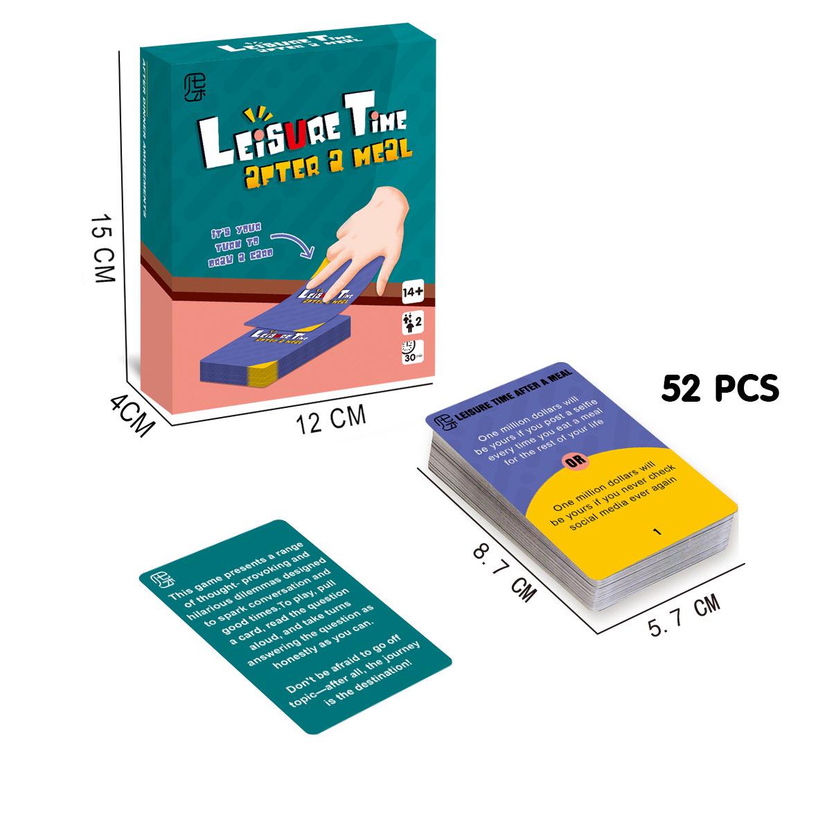 

TK Cross-border English Card Party Game