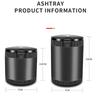 Car Sticker 2025 New Tesla Car Accessories Portable LED Light Car Ashtray Flame Retardant Cigarette Box For Tesla Model X Y Mode