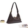 Nuova Borsa a Spalla alla Moda in Vera Pelle Versatile da Donna a Tracolla di Nicchia di Alta Gamma per Pendolari