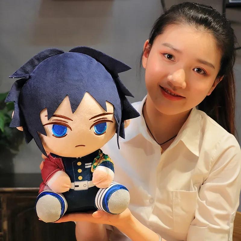 20cm Demon Slayer Anime Plush Anime Cartoon Character Doll Soft Stuffed Toys Kimetsu No Yaiba Tanjirou Nezuko Kids Birthday Gift