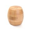 Classic Barrel Puzzle Wooden Interlocking Assembly 3D Brain Teasers for Adults Kids Unique IQ Logic Training Educational Toys