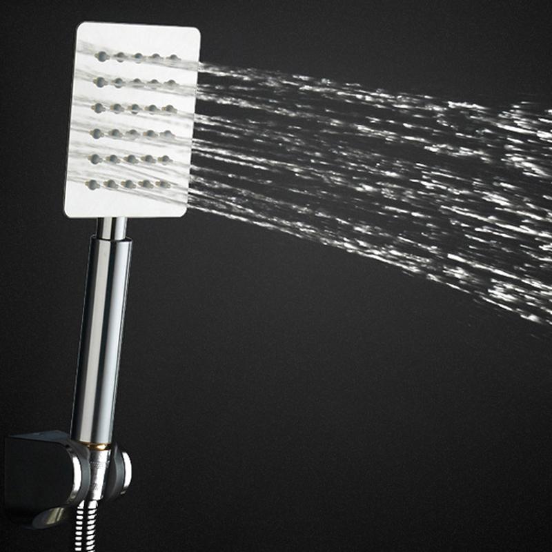 SUS304 Stainless Steel Handheld Shower Head, Hand Shower Head, SATIN NICKEL BRUSHED