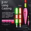 2pcs LED Light Electronic Fishing Float Color-Changing Light Gravity-Sensing Float  Night Fishing