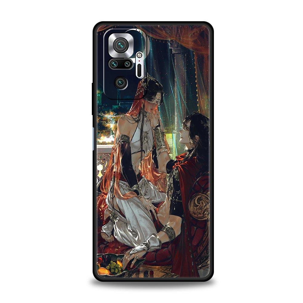Phone Case Cover for Redmi 14C 10C Note 15 14 13 12 10 11 Pro Plus K40 5G Soft TPU Shockproof Fundas Heaven Official’s Blessing