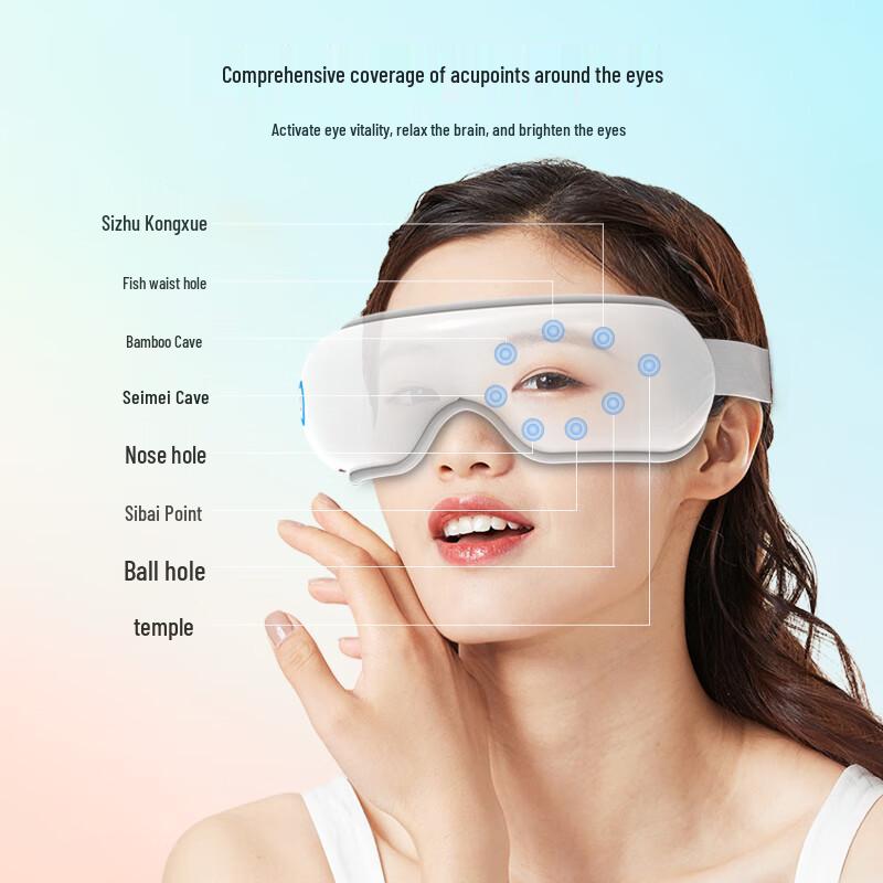 ARWEI Smart Eye Massager with Heat, Vibration, & Music