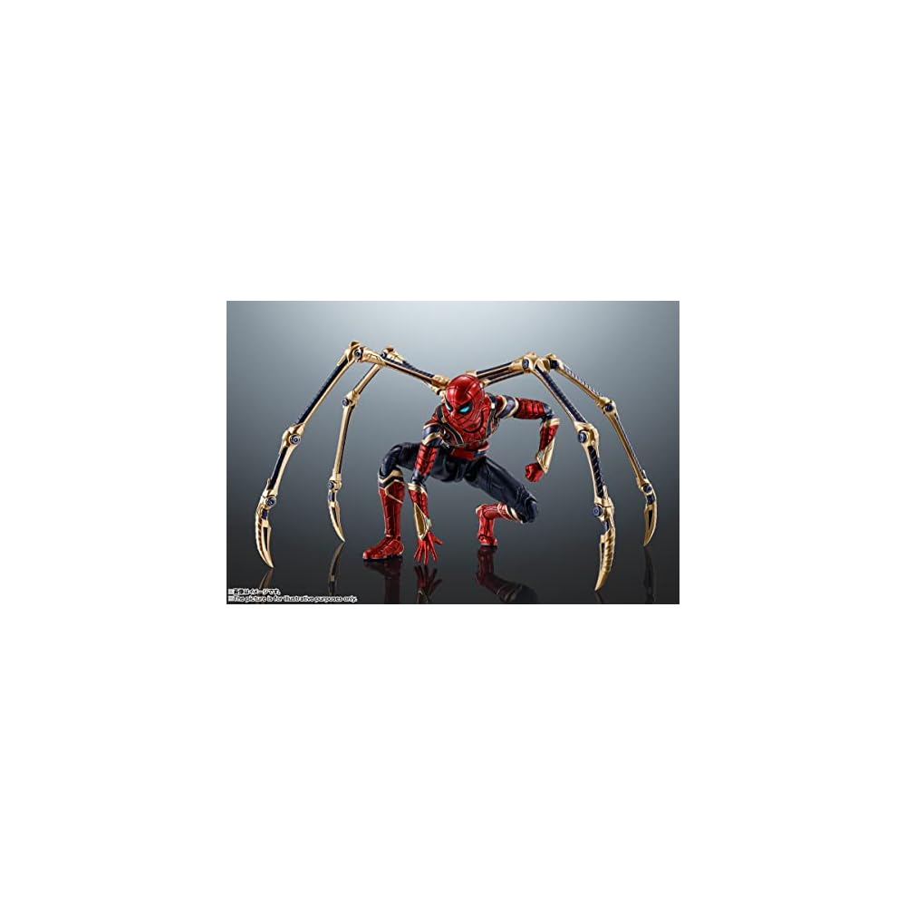 TAMASHII NATIONS SHFiguarts Eisenspinne (Spider Man: Kein Heimweg) (Wiederveröffentlichungsversion) Ungefähr 145 mm PVC & ABS Bemalte Bewegliche Figur