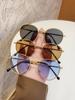 3Pcs Classic Round Frame Style Glasses, Replica of Nostalgic Style, Versatile Street Photography Party Beach Elegant Set Glasses