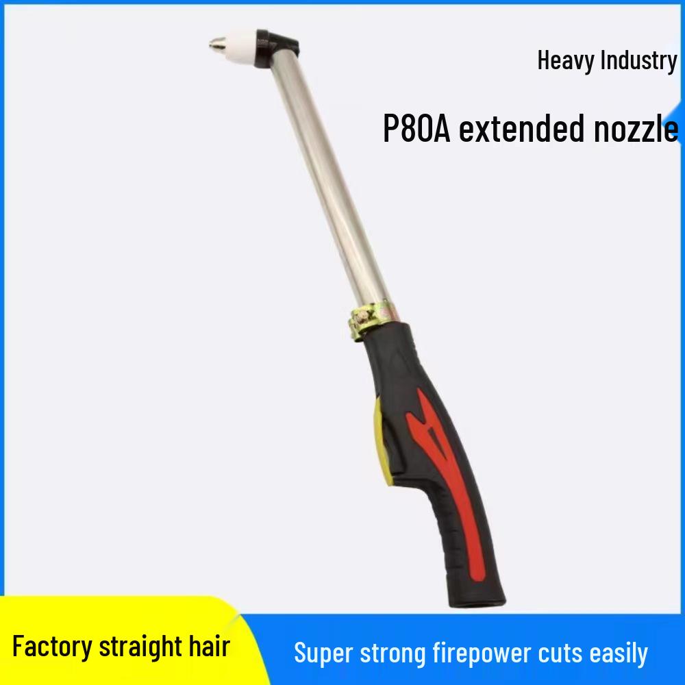 Genuine P80A Plasma Cutting Torch Head with Straight Handle for LGK100/120 Machines