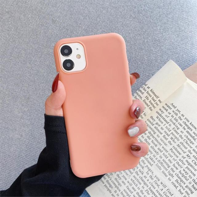 Candy Color Silicone Phone Case For Iphone 14 Pro Max Case For Iphone 14 ProMax Iphone14 14 Plus Matte Soft Tpu Back Cover