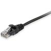 Cat.6 S/FTP Patch Cable - EQUIP - 25 M - Black - Anti-interference Shielding - RoHS Compliant