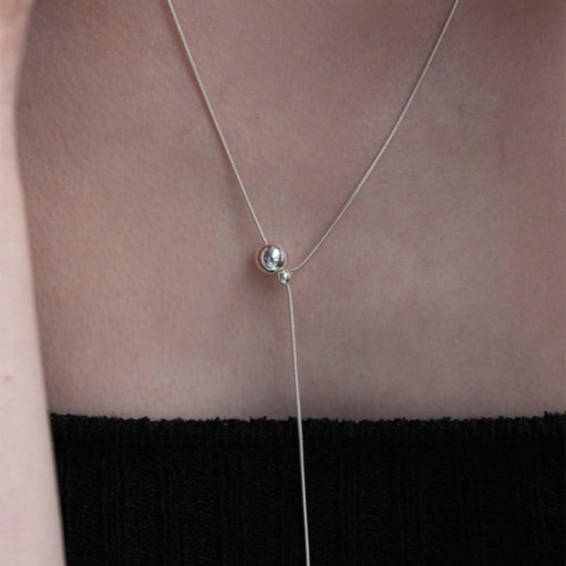 MONDAY EDITION Drop Necklace