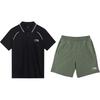 Minimalist Quick-Dry Breathable Comfortable Lightweight Versatile Casual Sports Suit Unisex Sportswear YPLU043-2+YKSV147-1