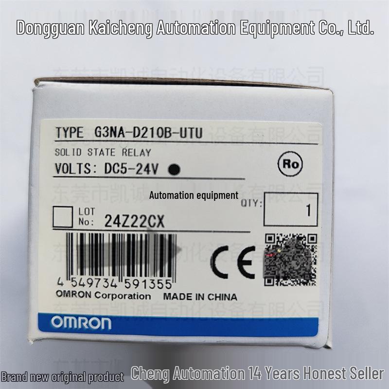 

G3NA-D210B-UTU Solid State Relay, 10A, DC5-200V No