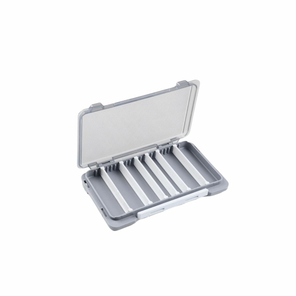 

Assembled Design Fishing Tackle Box Durable Material Adjustable Compartments Fishing Accessories Storage Box Portable Size