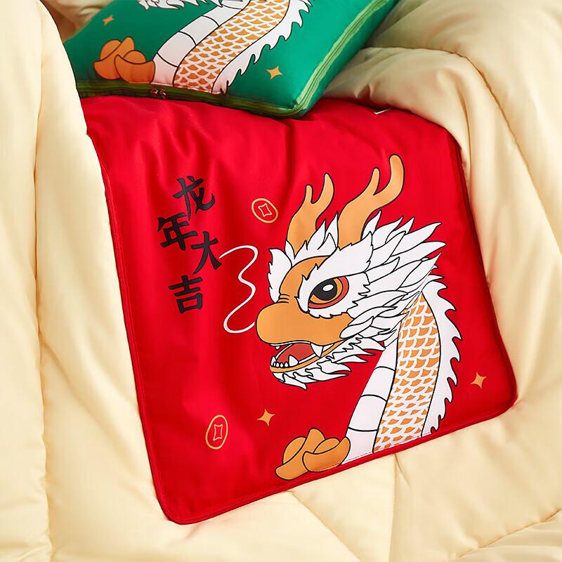 Convertible Flannel Pillow Blanket