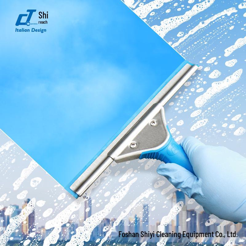 Telescopic Stainless Steel Window Wiper & Scraper Basic Set