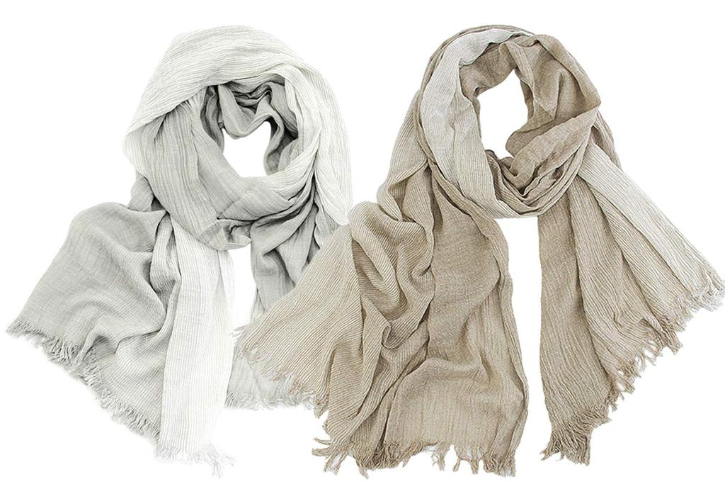 Day Popular Day Large Stole for Soft UV Protection Air Conditioning Birthday Respect for the Aged Day Day Birthday Gift for Khaki and Light Gray