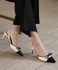 Sappun Jacqueline Stiletto Slingback Absatz (5/7cm) (Typ A)