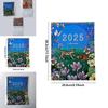 2025 Animal And Nature Calendar Unique Paper Calendar For Students And Professionals Alike