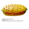 Dog Squeaky Toy Vinyl Chew Toys with Built-in Sound Realistic Burger, French Fries, and Hot Dog Toy for Interactive Play Teeth Cleaning and Anxiety