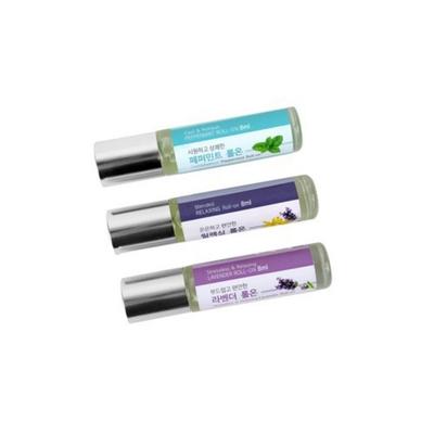 Aromatherapy Roll-on Stress Relief Portable 3-Piece Set Gift Set Perfume Aroma Oil