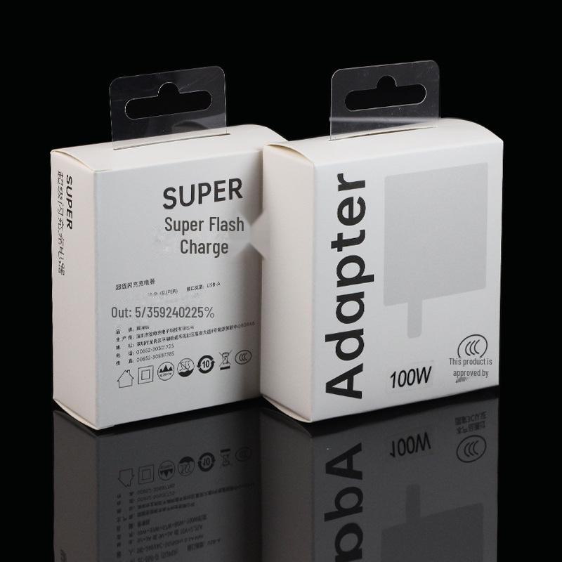 100W Super Flash Charger for OPPO Reno 10 Pro+, K11 Ace 2, OnePlus 11, Realme GT2