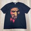 SAW Horror Movie T-Shirt Jigsaw Graphic Tee Halloween Slasher S-5XL