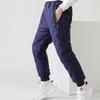 Pantalones de algodón para niños, pantalones de invierno gruesos para niños, pantalones cálidos de algodón y lana de cordero, pantalones casuales de felpa para niños