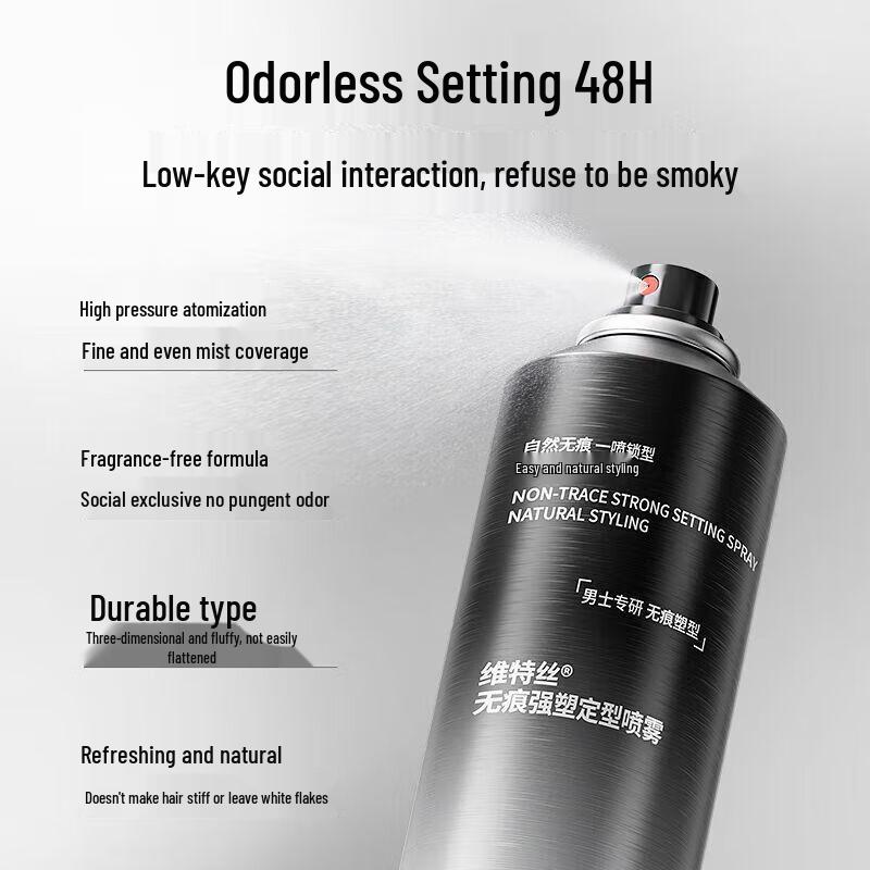 Vidal Force Invisible Strong Hold Styling Spray