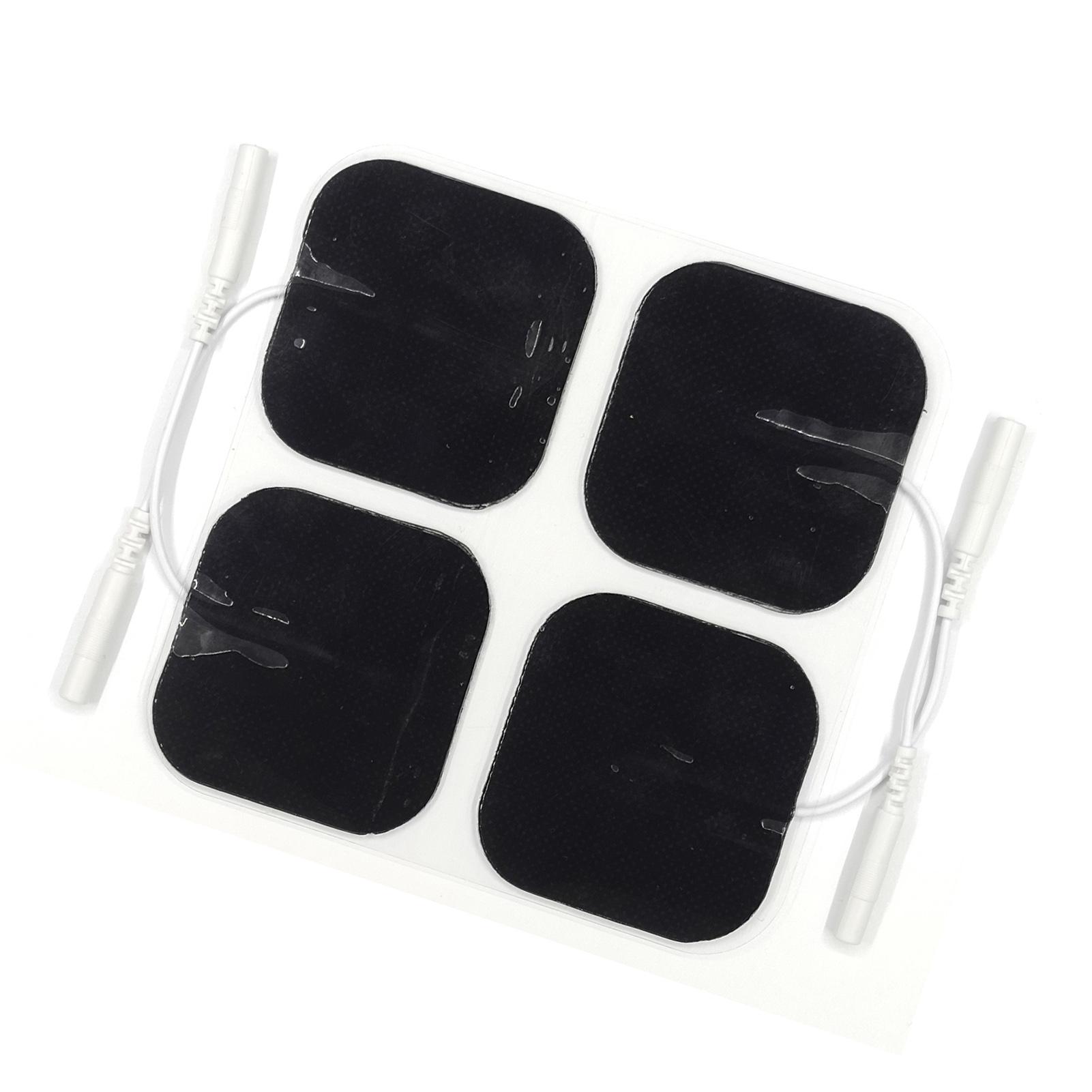 36 шт. Многоразовые электродные накладки, прочно прилипающие, прямоугольные, сменные электроды для аппарата TENS