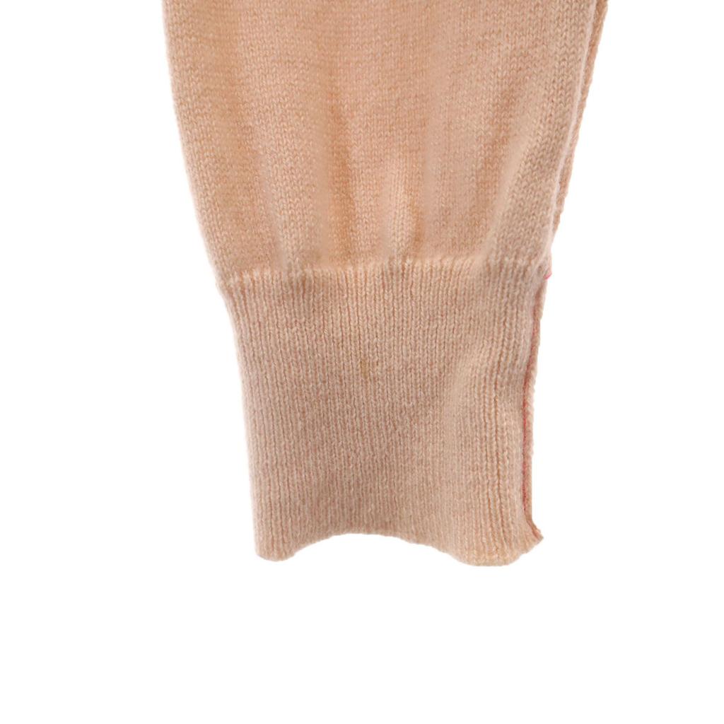 CELINE Long sleeve V neck knit cardigan pink Women Used