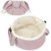 Large Capacity Portable Drawstring Cosmetic and Toiletries Bag
