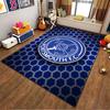 Portsmouth FC Logo Teppich geeignet als rutschfeste Matte für das Wohnzimmer oder das Schlafzimmer Sofa