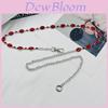 Water Crystal Metal Waist Chain For Women Elegant Jewelry Accessory Summer Festival Gift