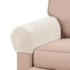 2026 Velvet Armrest Cover All-inclusive Sofa Thickened Silver Fox Velvet Protective Cover Elastic Solid Color Cover Two-piece Set