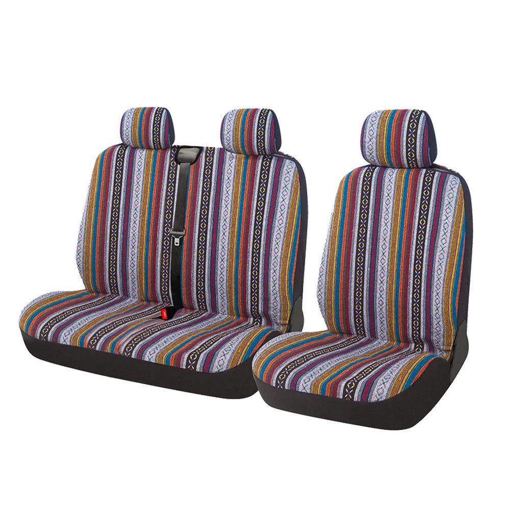 

1 + 2 Seater Covers Truck Seat Covers Universal Truck Seat Covers Fit for Truck Lorry /Van /Suv Car Accessories 85*116cm сірий