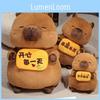 Adorable Capybara Plush Toy Soft Cute Animal Doll Perfect Gift For New Year Celebrations