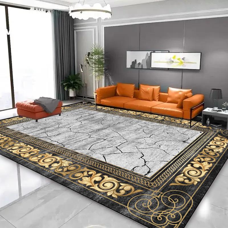 

Modern Light Luxury Carpets for Living Room Decoration Carpet Large Bedroom Lounge Rugs Washable Coffee Tables Mat 60x90cm