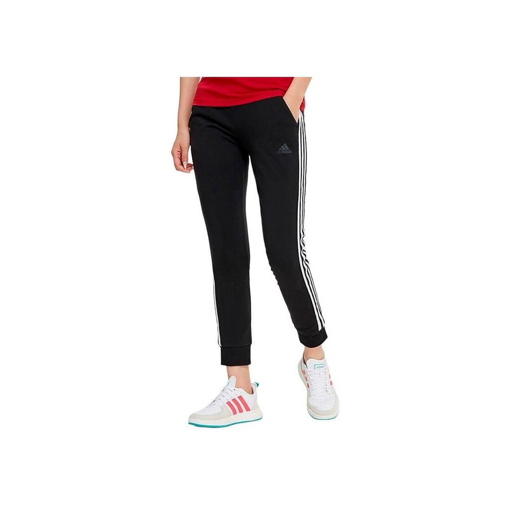 Adidas Essential Tapered Fit Sports Pants Women Pants Black EH3885