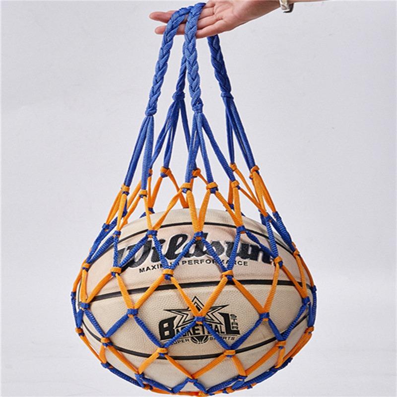 1/2pcs Portable Carry Net Bag Balls Volleyball Outdoor Durable Standard Nylon Thread Soccer Basketball Hoop Mesh Net