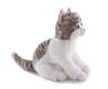 House Animal Series Cat White Grey Stuffed Toy