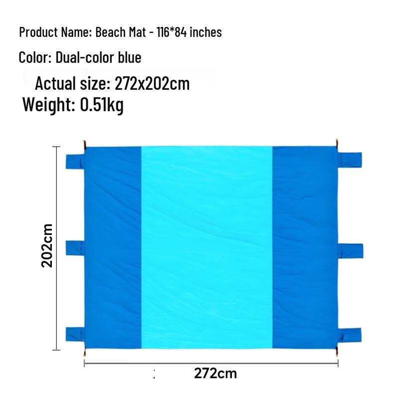 KarLot Outdoor Nylon Beach & Picnic Mat
