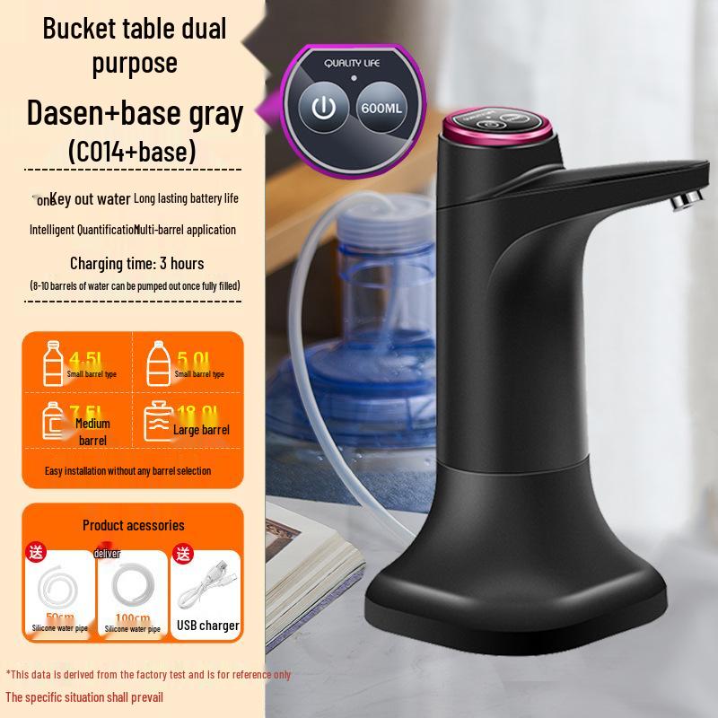 Electric Household Bottled Water Dispenser Pump: Fully Automatic Mineral Water Dispenser