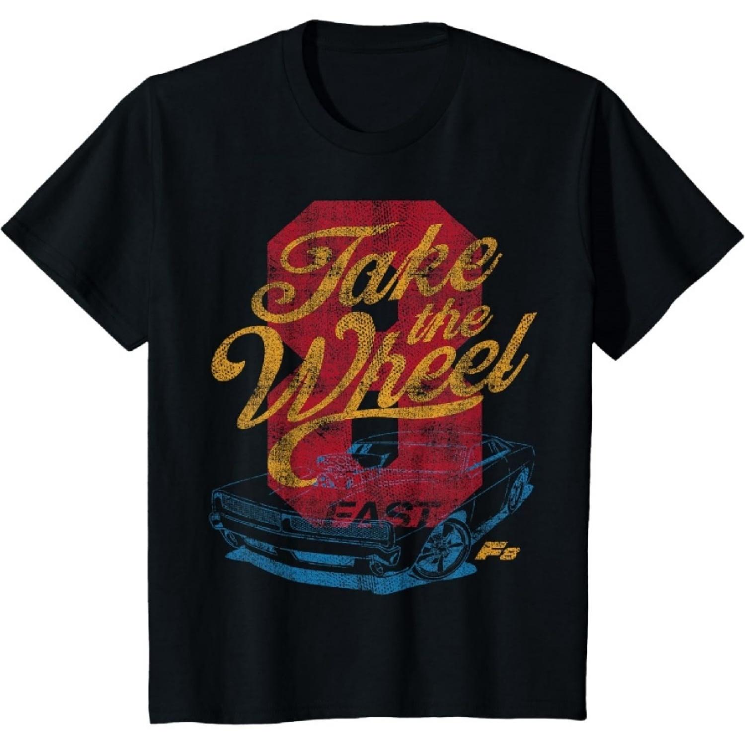 

Kids The Fate of the Furious Take the Wheel Kid s T-shirt T-Shirt XXXXXL чорний