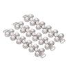 10pcs Pearl Bag Chain Polishing Process Exquisite Pearl Chain Strap with Metal Clasp for Phone Case