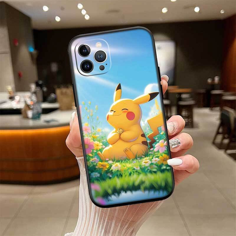 POKEMON Cartoon Case for Samsung Note 20 10 S25 Plus Ultra Lite FE M20 M21 M30 M31 M51 A11 A26 A51 A52 A53 A56 A70 A71 A72 A73