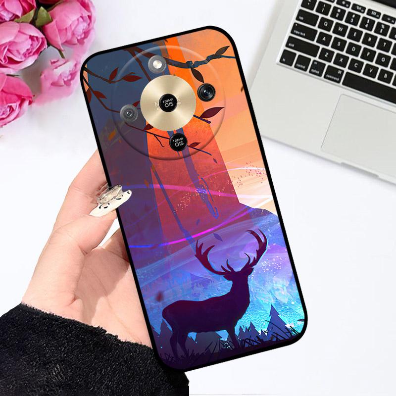 Etui do Honor X9d X70 Case MTN-NX1 Miękki Silikon TPU Pokrowiec na Telefon do Honor Magic8 Lite Coque Shockproof Shell Funda Bumper Magic8Lite