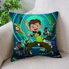 American Science Animation B-Ben 10 Cushion Cover Inches Farmhouse Decor Home Throw Pillow Covers For Couch Decorations