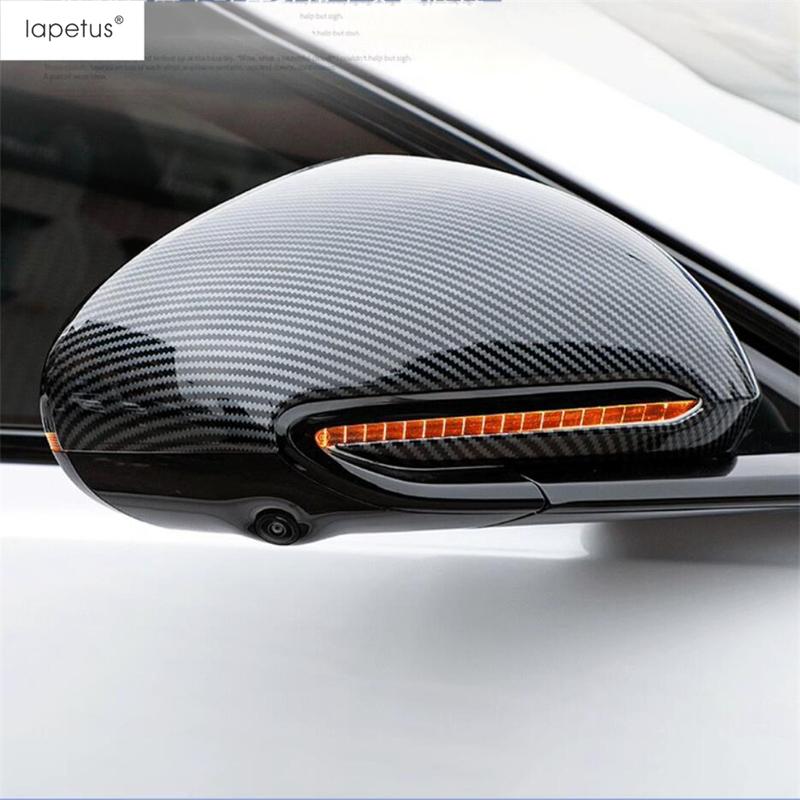 For BYD Seal EV  - 2025 Car Side Rear View Mirror Caps Shell Decoration Cover Trim ABS Chrome / Carbon Fiber Accessories
